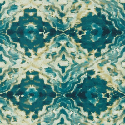 Clarke & Clarke Aqueous Wallpaper in Teal